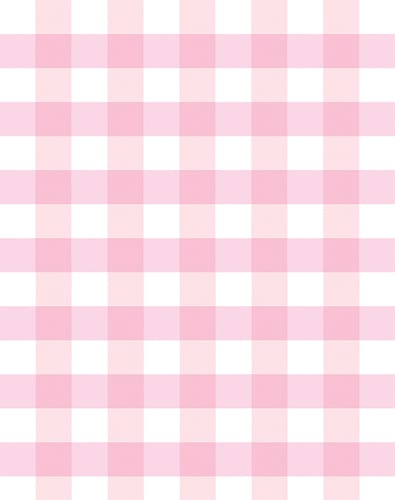 Rutemønster rosa farge
